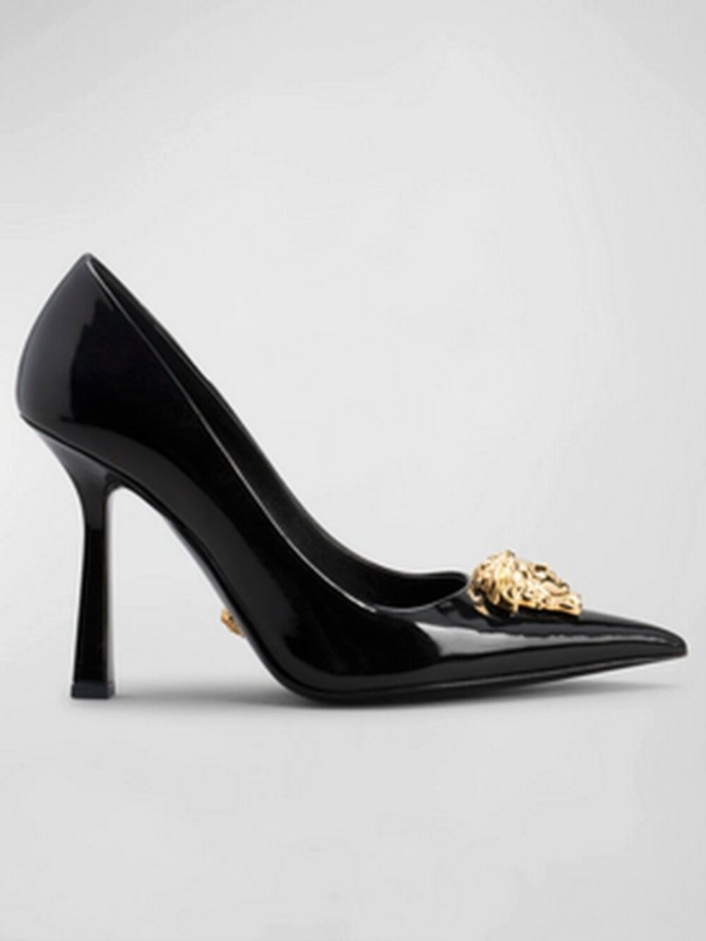 Versace La Medusa 105mm Stiletto Pumps 38.5 Black